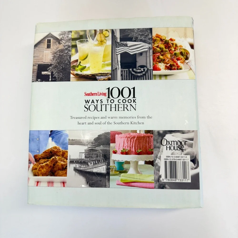 Southern Living 1001 Ways to Cook Southern Hardcover Oxmoor House Cookbook